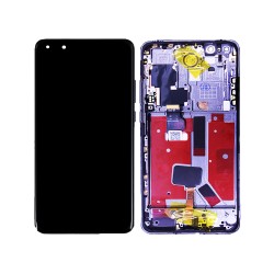 Touch+Display+Frame Huawei P40 Pro Preto Touch+Display+Frame Huawei P40 Pro Preto
